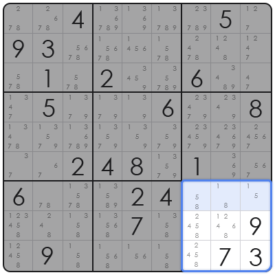 x wing strategy sudoku